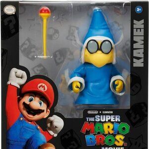 Brand New The Super Mario Bros. Movie Super Mario 5' Magikoopa Action Figure.